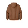 thumbnail image 4 of CornerStone Unisex Duck Cloth Hooded Work Jacket | Zip Up Outerwear for Men & Women with Insulated Hood & Hand Warmer Pockets, 4 of 4