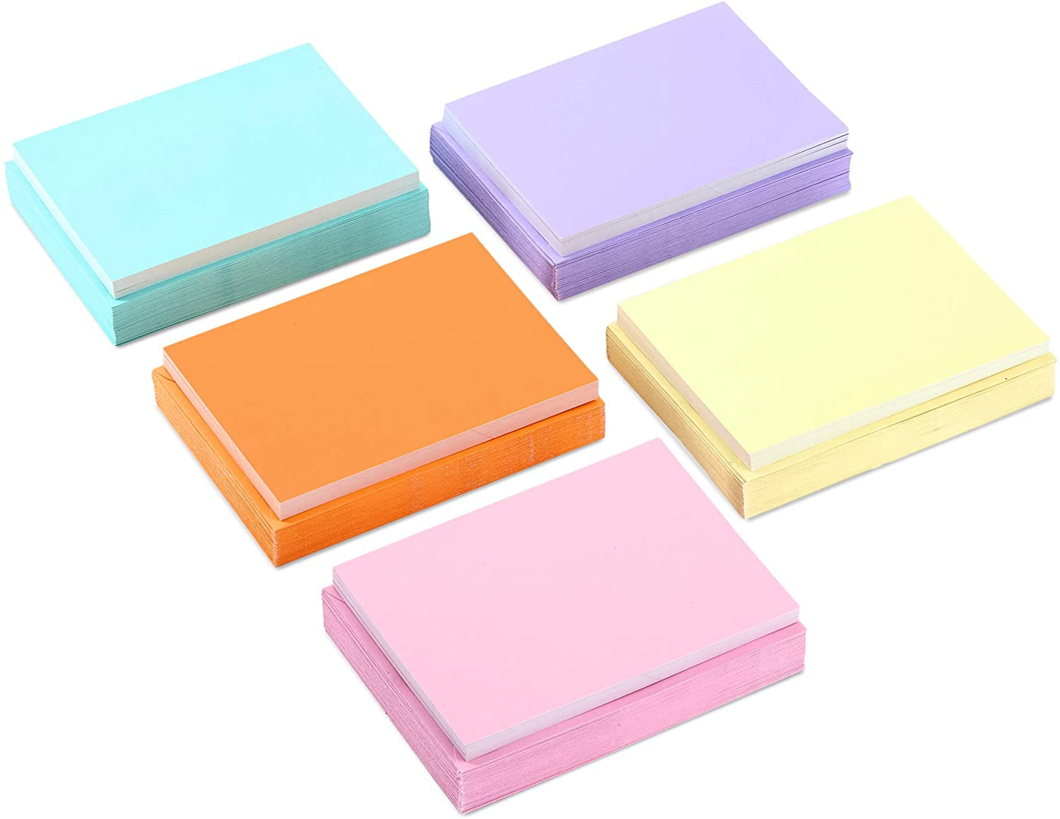 Hallmark Blank Cards Assortment, Pastels (200 Note Cards in Green