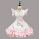 thumbnail image 5 of Disfraces de mucama clásicos para cosplay, lolita, gato, chica, delantal de talla grande, trajes de mucama, anime, blanco y negro, lindo vestido de princesa para fiesta para niña, 5 of 5