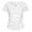 White2, variant on yillto Womens V Neck Shirts Short Sleeve Tunic Plain Tops Summer Causal Solid Color Crop Slim Tshirts