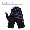 thumbnail image 3 of AONIJIE Guantes deportivos para exteriores para hombre y mujer, cálidos, resistentes al viento, para ciclismo y correr, 3 of 7