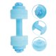 thumbnail image 2 of Botella para beber con forma de mancuerna, botella de agua para fitness, botella de agua de gran capacidad, botella de agua para exteriores, 2 of 5