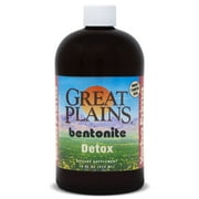 Yerba Prima Great Plains Bentonite, 16 oz - Food Grade Liquid Clay