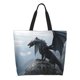 thumbnail image 1 of Balery Valley Gray Dragon Bolsa Tote Estilo Estético con Cremalleras, Bolsa de Hombro, Bolsa de Compras Grande y Plegable, 1 of 8