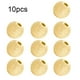 thumbnail image 5 of 10 piezas de cuentas de bola redondas, cuentas espaciadoras plateadas plateadas, suministros de joyería hechos a mano, accesorios para hacer Ropa, zapatos y accesorios Miscelánea Color dorado 4MM Qarigey AP010775-08B, 5 of 6
