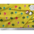 thumbnail image 3 of Soimoi Cotton Duck Fabric Artistic Floral Print Fabric by Yard 56 Inch Wide, 3 of 3