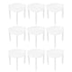 thumbnail image 1 of FELTECHELECTR 100 soportes de plástico blanco para pizza, trípodes apilables para llevar., 1 of 4