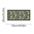 thumbnail image 3 of Modern Fine Fiber Bathroom Carpet Mat Absorbent Washable Non Long Cute Colorful Green, 3 of 6