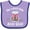 Lavender and Purple, variant on Inktastic The Cutest Little Jelly Bean Boys or Girls Baby Bib