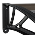 thumbnail image 7 of vidaXL Front Door Canopy, Outdoor Awning for Porch & Patio, 59.1x31.5 Inches, Black, 7 of 7