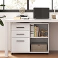 thumbnail image 4 of Costway 3-Drawer File Cabinet Mobile Lateral Printer Stand Storage Shelves Hanging Bars, 4 of 10