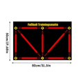 thumbnail image 3 of Big sale Football Footstep Training Mat Absorbing Silent Dribble Aid Non Slip Dribbling Ball Control Football Footstep Mat Indoor Ourdoor For Children Adults, 3 of 4