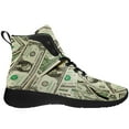 thumbnail image 4 of Aidianart Mens Dollar High Top Sneakers High Top Shoes Size 4, 4 of 5