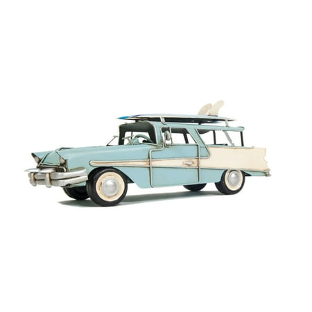 Old Modern Handicrafts 1957 Ford Country Squire Station Wagon Blue