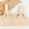thumbnail image 4 of Daisy Bras for Older Women Daisy Bra for Seniors Front Closure Full Coverage Comfort Cotton No Underwire Bras, 4 of 5