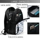 thumbnail image 4 of Balery Blue Fish Mochila con carga USB para hombre y mujer - Mochila impermeable y antirrobo para laptop con puerto USB para viajes, trabajo, 4 of 7