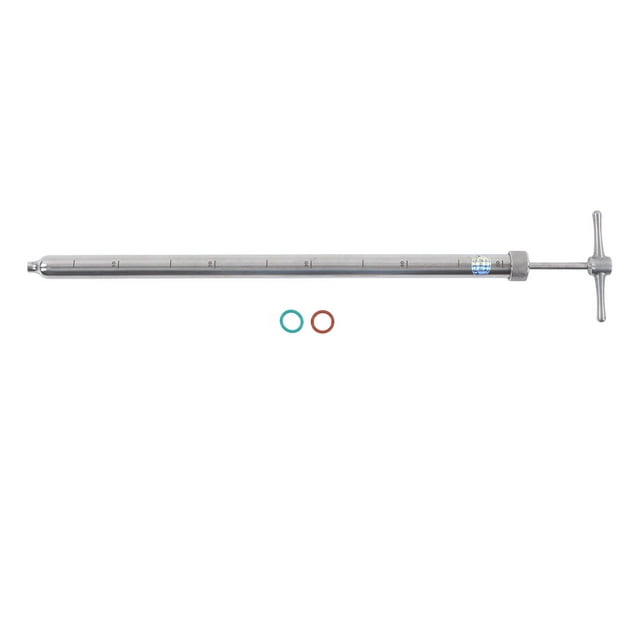 Muestreador de líquidos de acero inoxidable 304, escala transparente, sonda de muestra de suelo fácil de limpiar para medicamentos y alimentos.