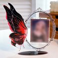 thumbnail image 4 of YAOMOBB Acrylic Photo Frame Creative Rotatable Acrylic Photo Frame Standee Ornament for Desktop Display, 4 of 5