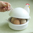 thumbnail image 3 of 2X Chicken Shaped Microwave Eggs Boiler Cooker Kitchen Cooking Appliances,Home Tool, 3 of 7
