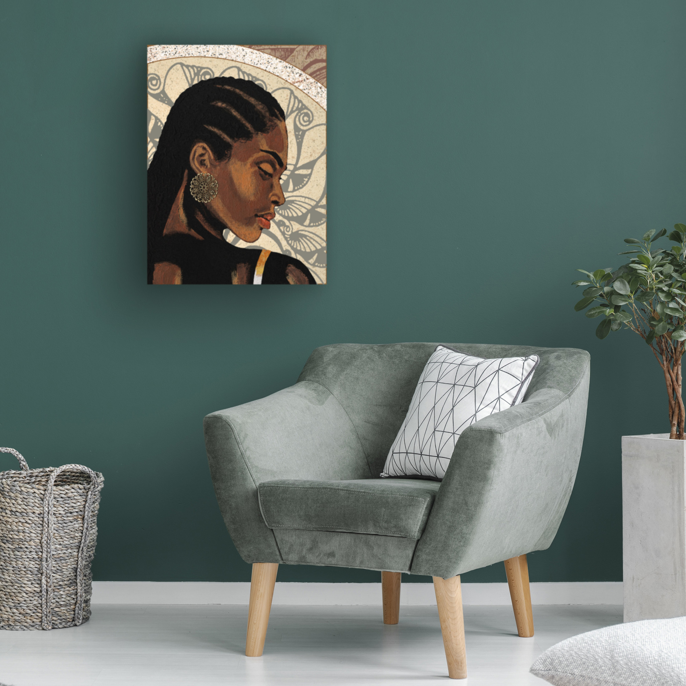 Trademark Fine Art Alonzo Saunders Expressions II Canvas Wall Art
