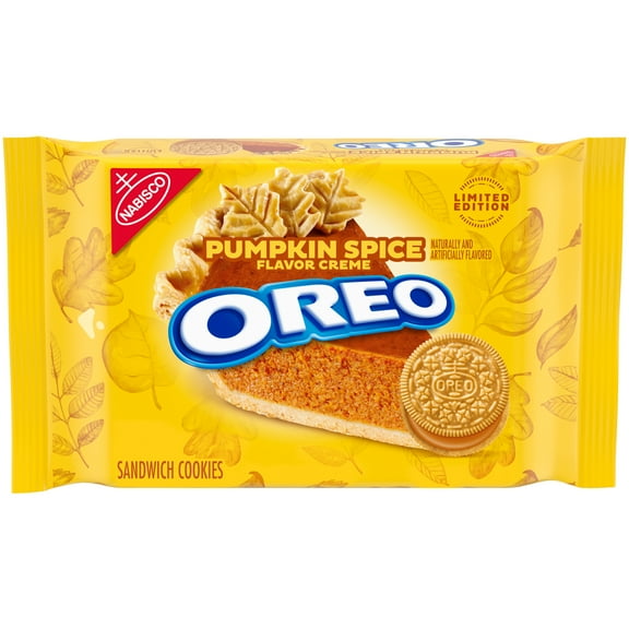 OREO Pumpkin Spice Sandwich Cookies, Limited Edition, 12.2 oz