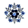thumbnail image 2 of SPRING PARK Fashion Women Brooch Pin Fashion Jewelry Clear Rhinestone Snowflake Jewelry Gift, 2 of 7