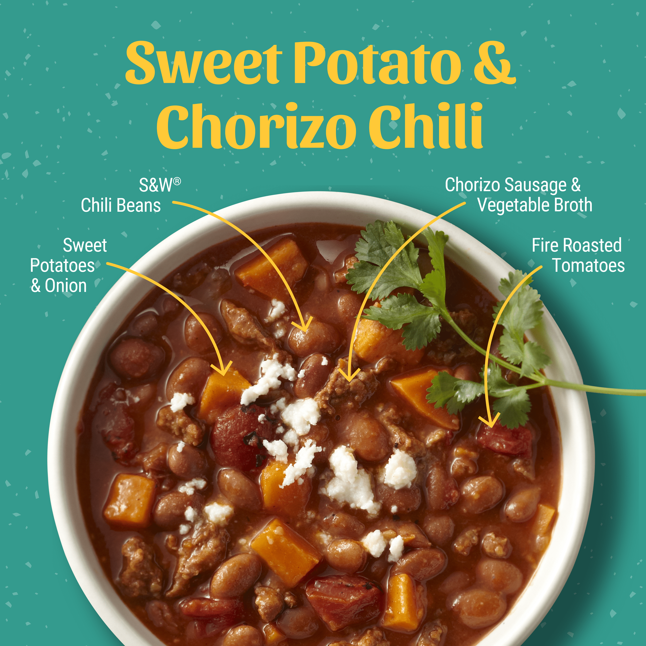 S&W Pinto Chili Beans 15.5 oz. Can