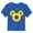 Royal Blue, variant on Toddler's Mickey & Friends Sunflower Silhouette Logo  Graphic Tee Light Pink 4T