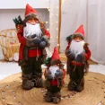 thumbnail image 4 of 60 cm Papá Noel Navidad hogar Papá Noel decoración muñeca escena árbol de Navidad decoración creativa pequeña muñeca, 4 of 5