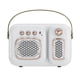 thumbnail image 1 of Pisexur Electrónica para Hombres Creativo Retro Altavoz Inalámbrico Bluetooth Mini Teléfono Móvil Portátil Nostálgico Subwoofer Portátil para Exteriores Pequeño Audio Electrónica para Niños, Organiza, 1 of 5