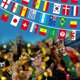 thumbnail image 5 of Moyic Bandera de cuerda Top 24/32 Banderas de las naciones Copa europea Adorno de Navidad Banderín para el hogar Fiesta Deportes Reunión 8 Type3 NO3, 5 of 6