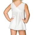 thumbnail image 2 of I.C. Collections Baby Girls White Simple A-Line Slip, 6m - 6x, 2 of 2