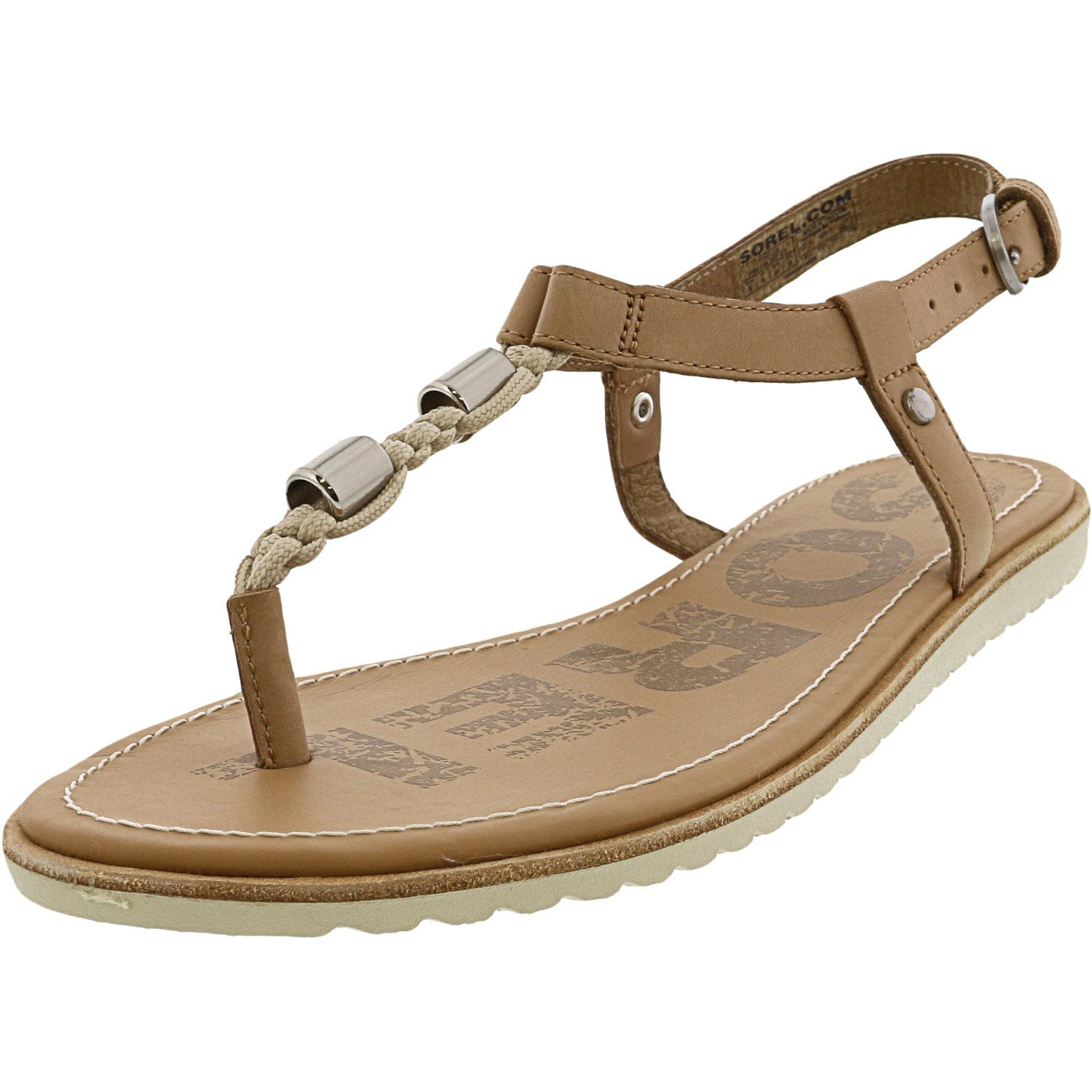 sorel leather sandals