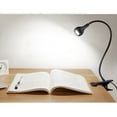 thumbnail image 2 of Luz de lectura LED Inteprter Clip-On Cabecero de cama Flexible HA2664-01, 2 of 6
