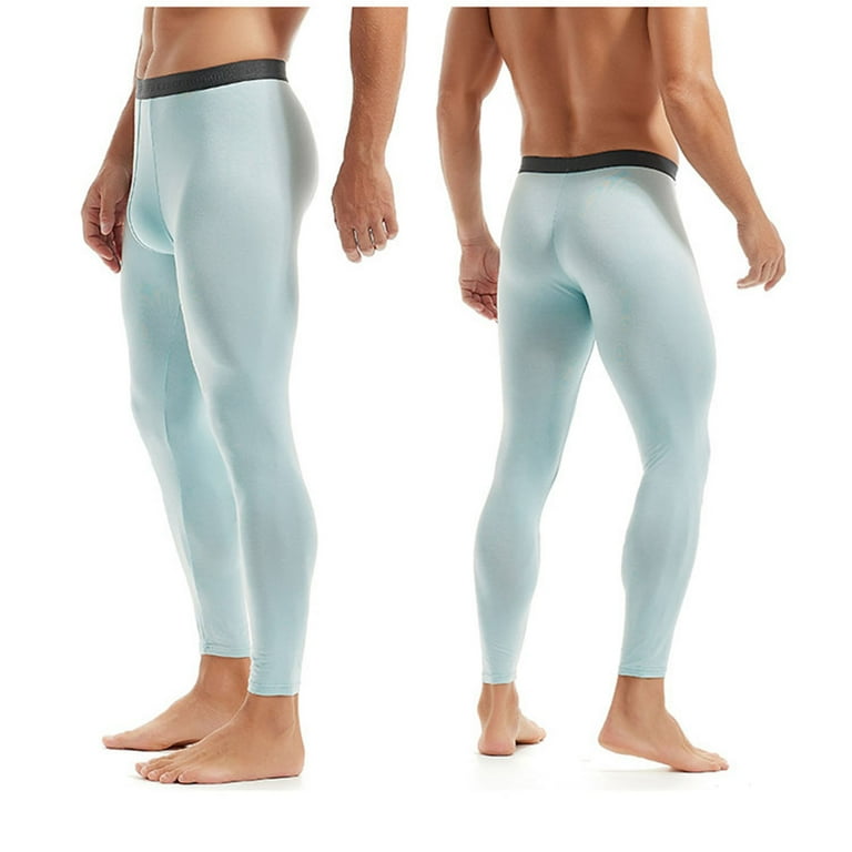 Herrnalise Men's Thermal Underwear Bottom Long Johns Pants Base