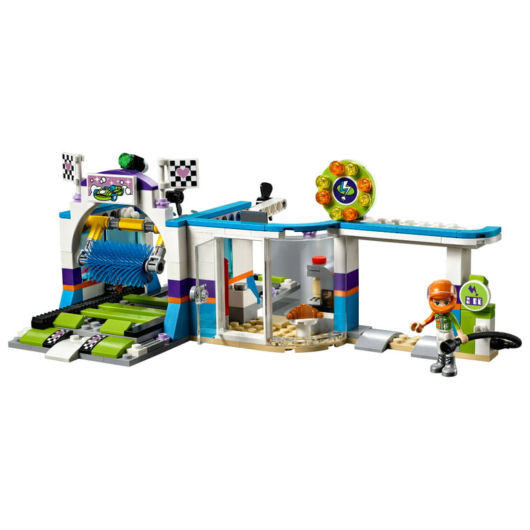 LEGO Friends Spinning Brushes Car Wash • Set 41350 • SetDB