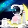 thumbnail image 3 of QCWQMYL White Astronaut Galaxy Projector for bedroom Nebula LED Lights for Room Ceiling Space Night Light Star Projector Galaxy Light 7.64", 3 of 8