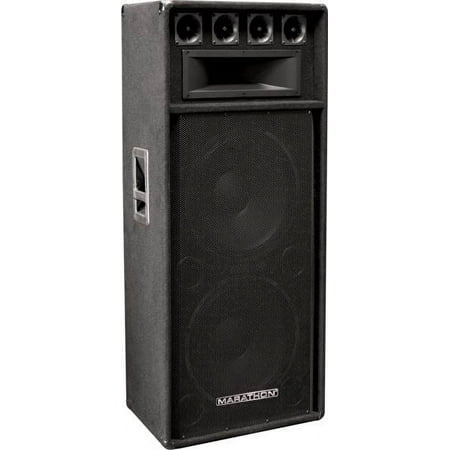 Marathon MA-DJ215 1000w Double 15" 3 Way Dj Spkr
