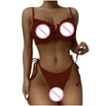 thumbnail image 6 of Bikinis for Women 2 Piece Adult Swimming Bathing Fashion Bikini Sets Sexy Bathing Suit Swimwear Set, 6 of 6