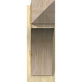 thumbnail image 2 of Ekena Millwork 8"W x 22"D x 22"H Thorton Rough Sawn Arts and Crafts Outlooker, Douglas Fir, 2 of 4