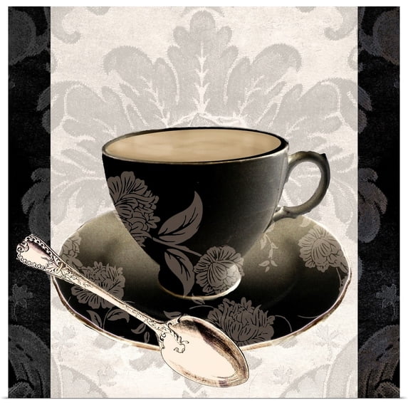 Great BIG Canvas | Rolled Color Bakery Poster Print entitled Vintage Cafe III