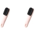 thumbnail image 1 of Inteprter Cepillo de limpieza para zapatos, depurador, para colgar manchas, con gancho, color rosa Rosado 2Conjunto, 1 of 6