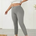 thumbnail image 5 of Bovxnpu Fall Womens Pants Plus Size, Womens Leggings Plus Size Yogo Pants Athletic Pants Elastic Waist Activewear Long Pants M, 5 of 8