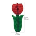 thumbnail image 5 of Sylvtty Spring Tulip Flower Honeycomb Centerpieces Paper Tulip Floral Honeycomb Ceiling Hanging Decoration for Office Home Wedding Birthday Decor, 5 of 7