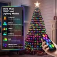 Customizable Led Tree LEVEO Smart Animated Christmas Tree Lights, App Controlled Programmable ...