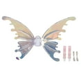 thumbnail image 1 of Alas de juguete eléctricas, brillantes y coloridas, juguetes de hadas con luces LED y alas ajustables de colores., 1 of 14