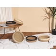 thumbnail image 6 of Unique Bargains 3 Packs Wicker Storage Basket Self-Supporting Storage Cube Beige, 6 of 6
