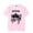 Pink, variant on NXCRE The Villains Unisex Short Sleeve T - shirt Summer Fashion Crewneck Tee