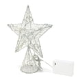 thumbnail image 1 of Árbol de Navidad Top Star CVHOMEDECO blanco con LED blanco cálido, 1 of 9