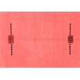 thumbnail image 1 of Ahgly Company Machine Washable Indoor Rectangle Abstract Red Modern Area Rugs, 2' x 4', 1 of 4